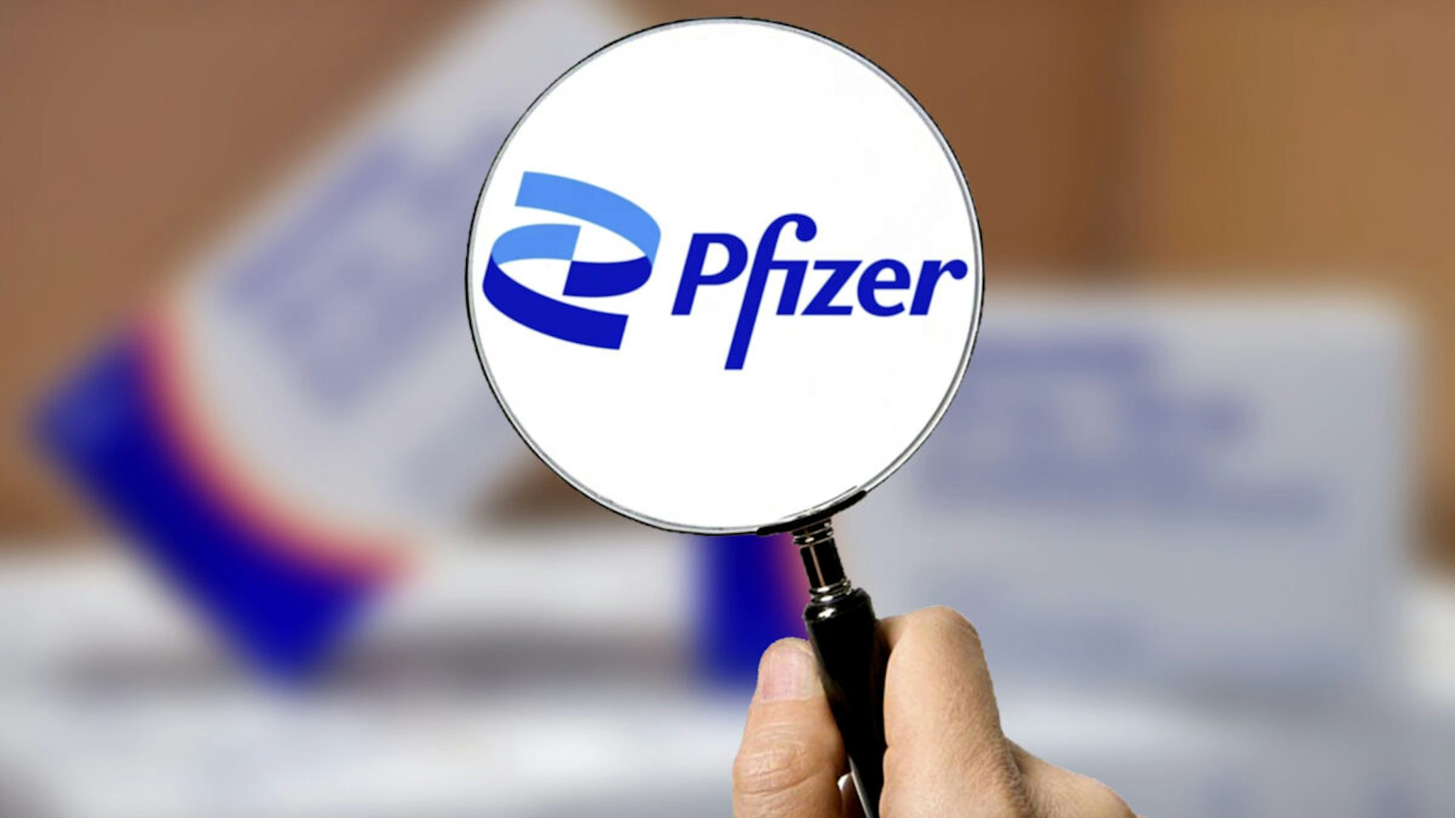 Pfizer COVID-19 specific drug are sold at an online pharmacy in Suqian, Jiangsu province, China, Dec 13, 2022.
