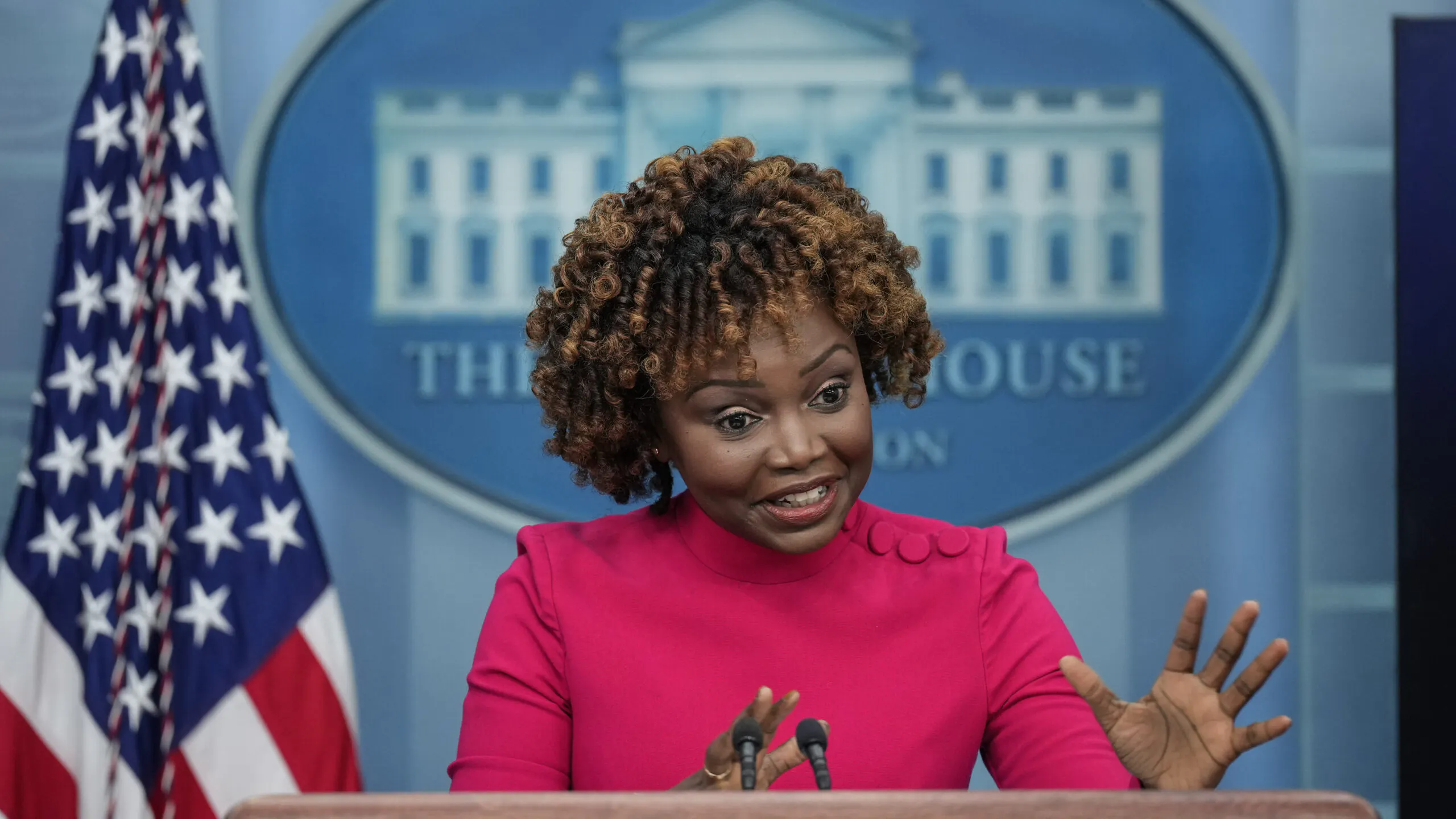 Karine Jean-Pierre Pressed On Why Sam Bankman-Fried Visited The White House Four Times