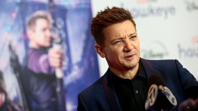 NEW YORK, NEW YORK - NOVEMBER 22: Jeremy Renner attends the "Hawkeye" Special Screening at AMC Lincoln Square Theater on November 22, 2021 in New York City. (Photo by Dimitrios Kambouris/Getty Images)