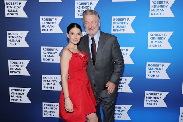 NEW YORK, NEW YORK - DECEMBER 06: Hilaria Baldwin and Alec Baldwin attend the 2022 Robert F. Kennedy Human Rights Ripple of Hope Gala at New York Hilton on December 06, 2022 in New York City. (Photo by Mike Coppola/Getty Images for 2022 Robert F. Kennedy Human Rights Ripple of Hope Gala)