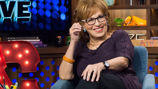 WATCH WHAT HAPPENS LIVE -- Pictured: Joy Behar -- (Photo by: Charles Sykes/Bravo/NBCU Photo Bank/NBCUniversal via Getty Images)