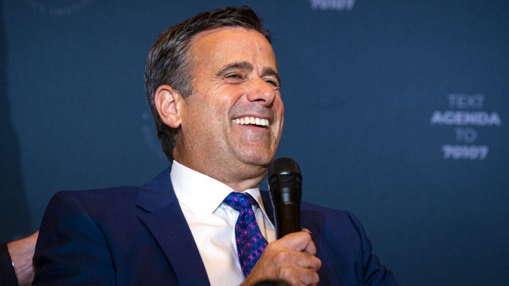 John Ratcliffe, former director of National Intelligence, speaks during the America First Policy Institute's America First Agenda summit in Washington, D.C., US, on Monday, July 25, 2022. The non-profit think tank was formed last year by former cabinet members and top officials in the Trump administration to create platforms based on his policies.