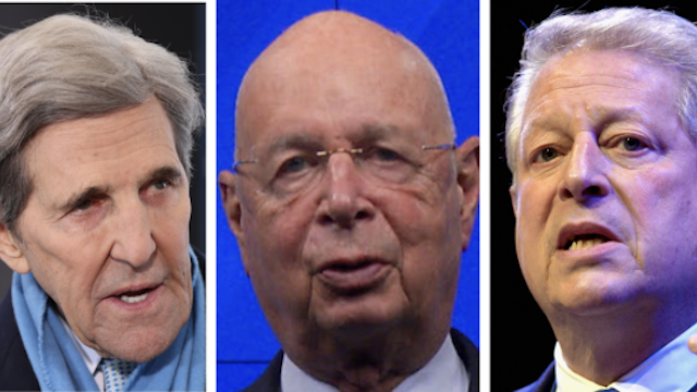John Kerry, Klaus Schwab, and Al Gore have the World Economic Forum showing its age