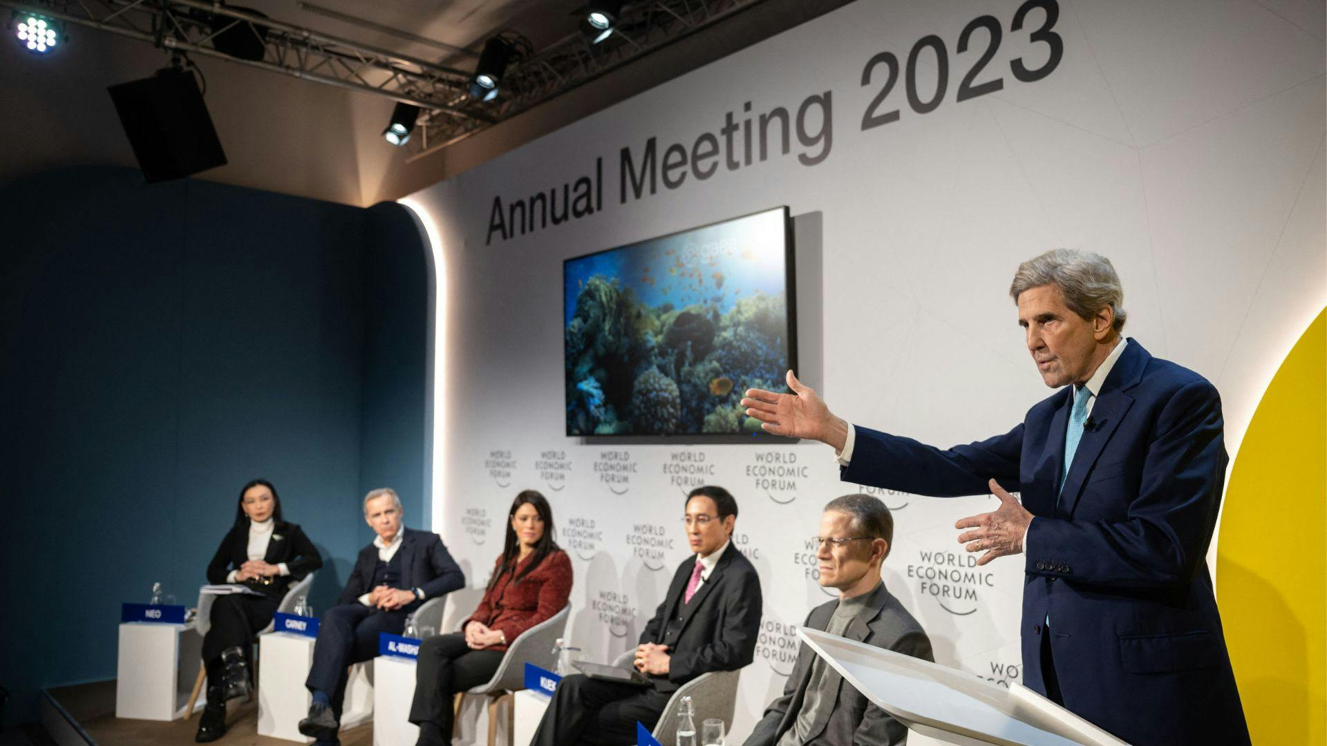 At Davos, John Kerry Praises ‘Select Group Of People’ For ‘Saving The