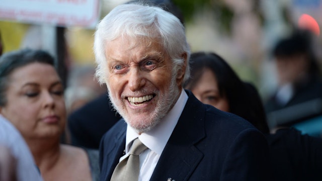 STUDIO CITY, CALIFORNIA - JUNE 13: Actor Dick Van Dyke arrives at the debut of the Southern California location of Michael Feinstein's new supper club Feinstein's at Vitello's on June 13, 2019 in Studio City, California. (Photo by Amanda Edwards/Getty Images)
