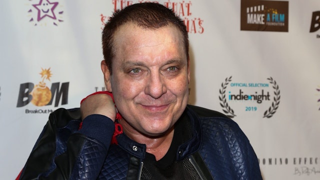 HOLLYWOOD, CALIFORNIA - DECEMBER 14: Actor Tom Sizemore attends 'The App That Stole Christmas' charity event at TCL Chinese 6 Theatres on December 14, 2019 in Hollywood, California.