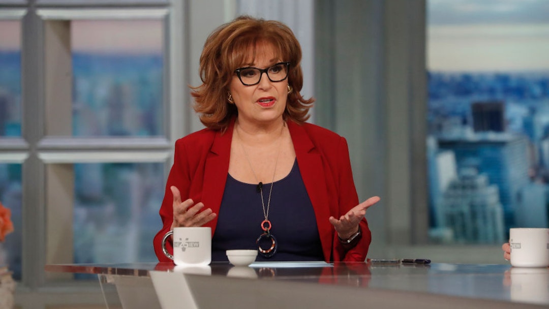 THE VIEW - 5/6/22 - Lindsay Granger is co-host and Senator Elizabeth Warren is a guest on The View on Friday, May 6, 2022. The View airs Monday-Friday, 11am-12pm ET on ABC. (Photo by Lou Rocco/ABC via Getty Images) JOY BEHAR