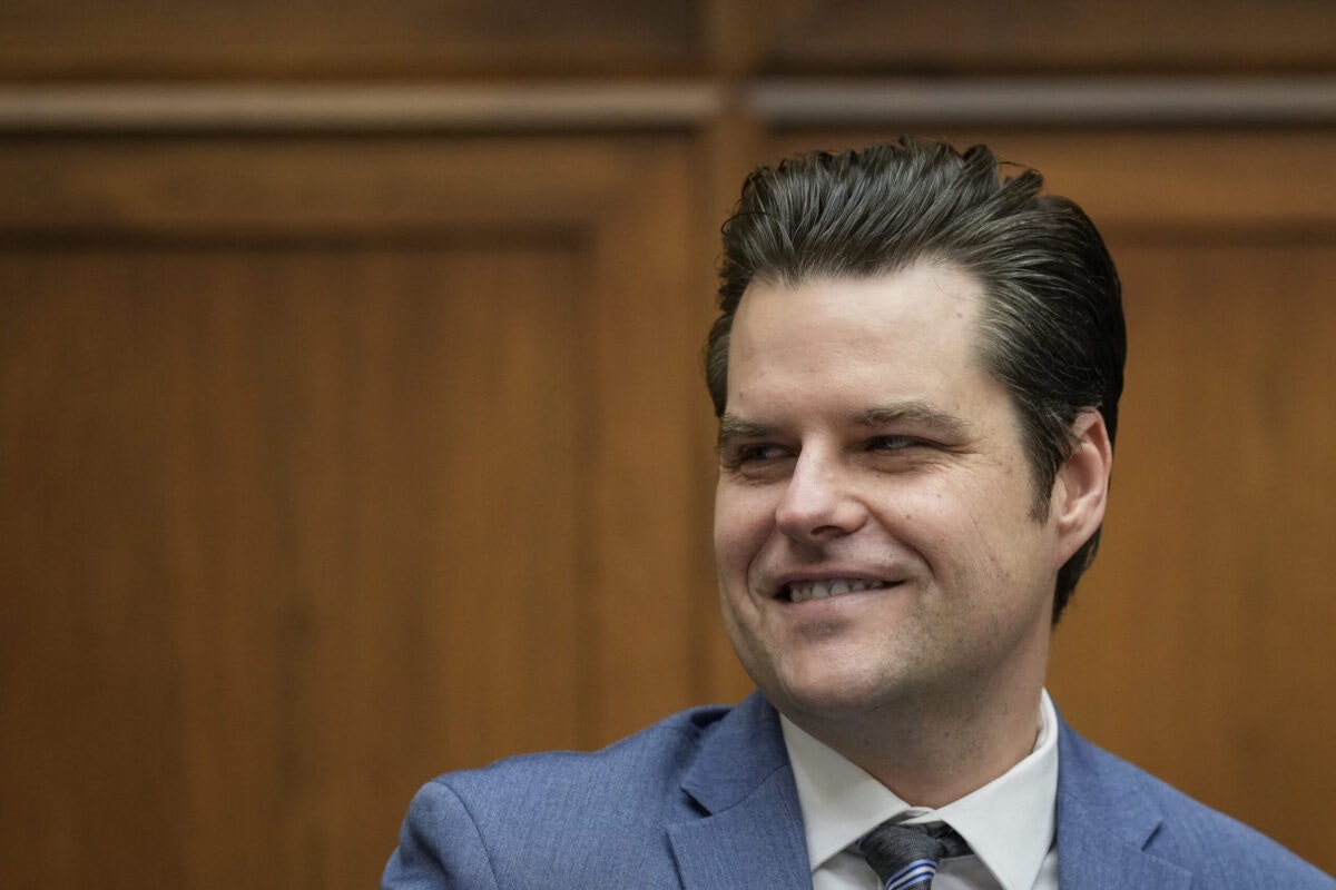 DOJ Chooses Not To Charge Matt Gaetz In Sex-Trafficking Investigation