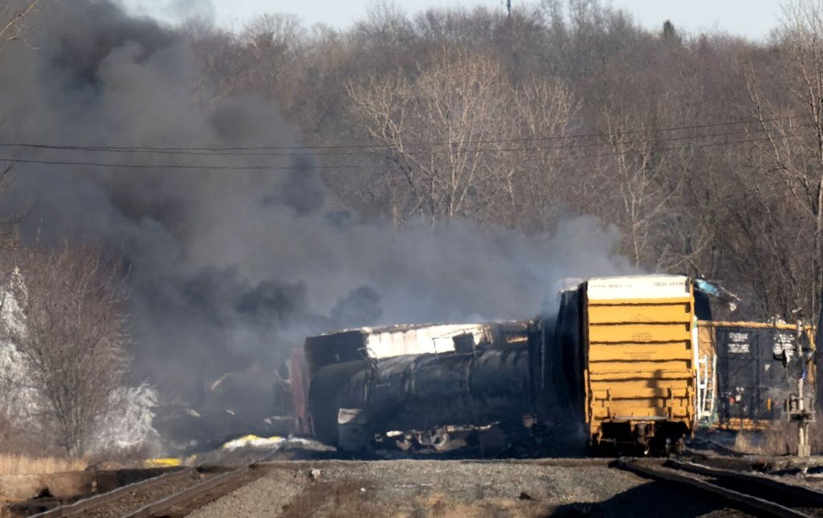 NextImg:New Details In East Palestine Train Derailment Revealed In Fresh NTSB Report | The Daily Wire
