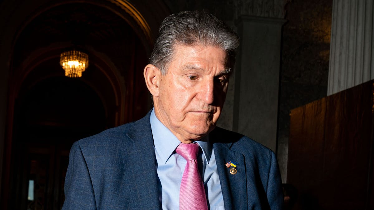NextImg:Senator Joe Manchin Raises Eyebrows When He’s Asked About What Political Party He Belongs To | The Daily Wire