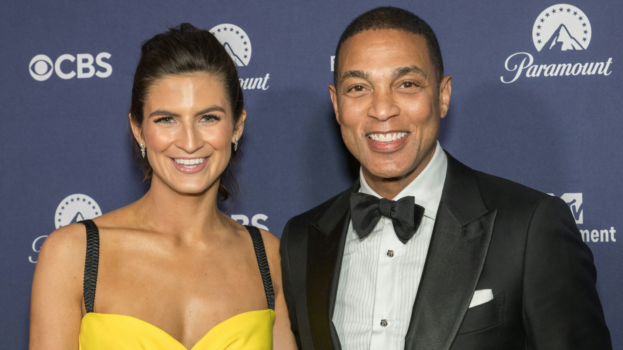 WASHINGTON, DC - APRIL 30: (L-R) Kaitlan Collins and Don Lemon attend Paramount’s White House Correspondents’ Dinner after party at the Residence of the French Ambassador on April 30, 2022 in Washington, DC.