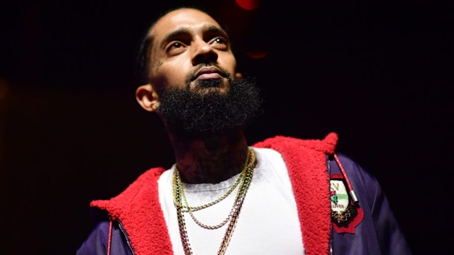Rapper Nipsey Hussle attends A Craft Syndicate Music Collaboration Unveiling Event at Opera Atlanta on December 10, 2018 in Atlanta, Georgia