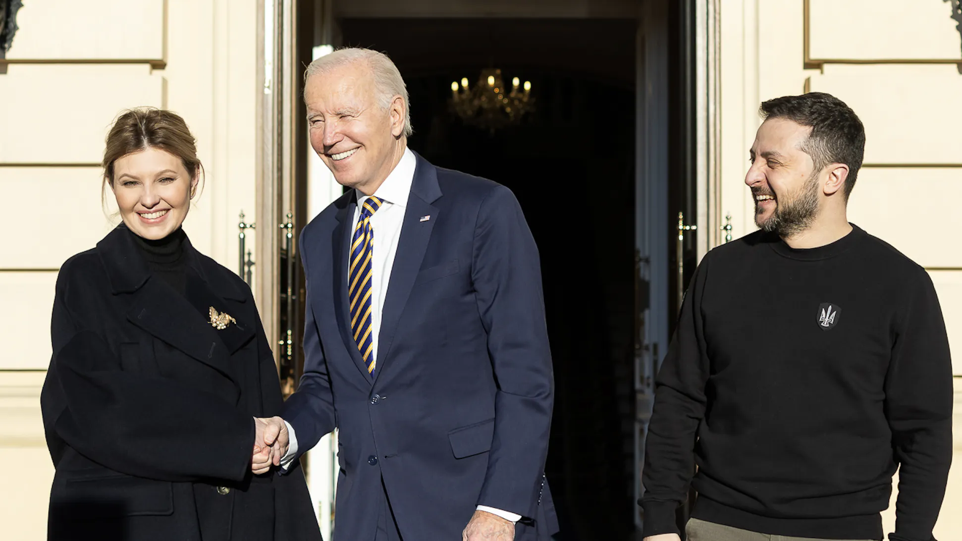 Biden Makes Secret Trip To Ukraine, Appears With Zelensky