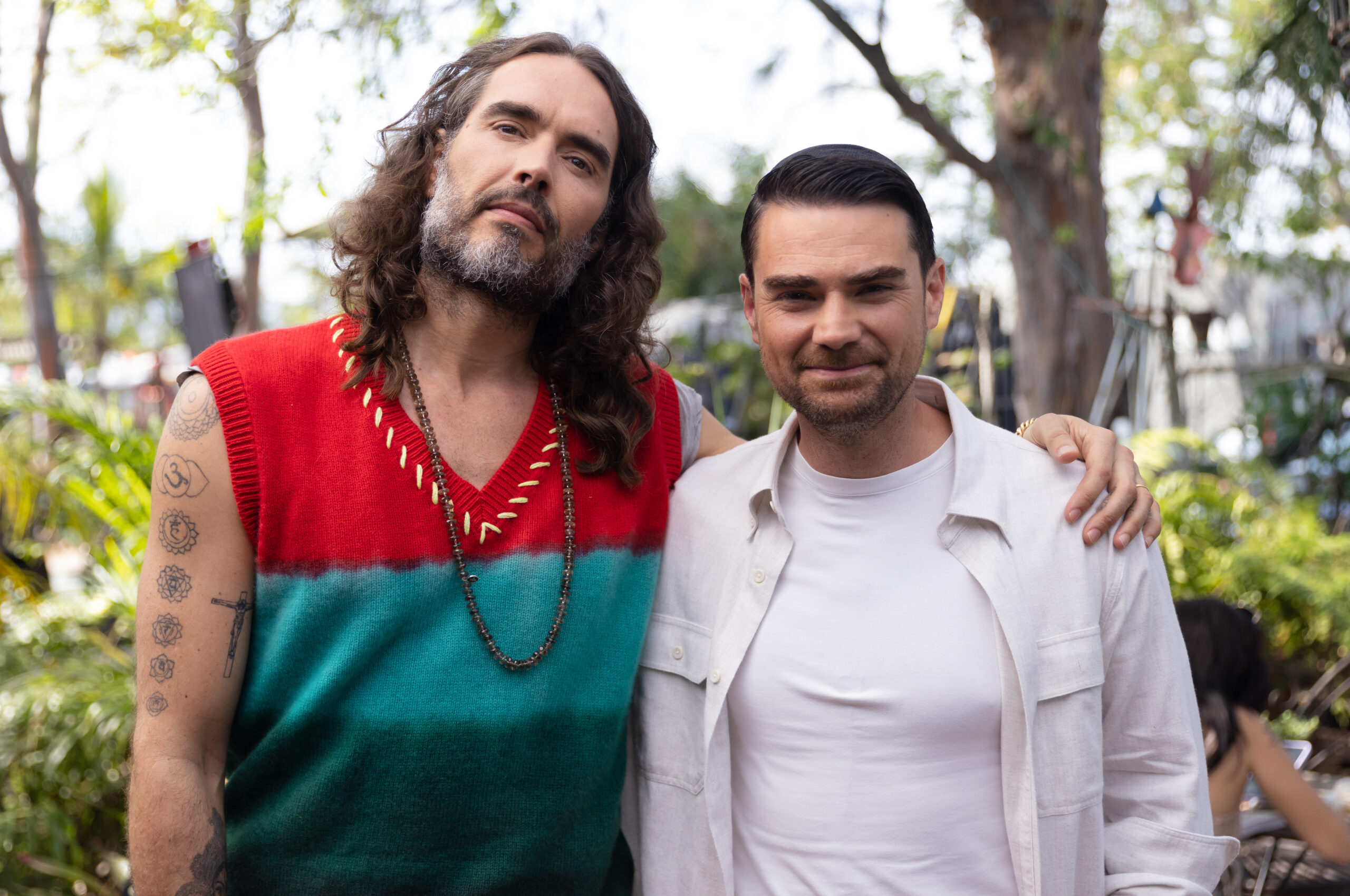 In the latest episode of 'The Search', Russell Brand and Ben Shapiro discussed parenting, marijuana, and politics