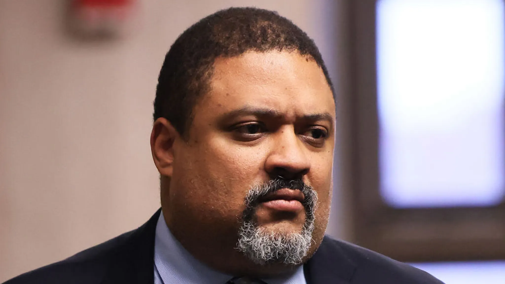Alvin Bragg NEW YORK, NEW YORK - DECEMBER 06: Manhattan District Attorney Alvin Bragg arrives to the courtroom during the Trump Organization tax fraud trial at the New York Supreme Court on December 06, 2022 in New York City. A jury found the Trump Organization guilty on all counts and convicted the organization of conspiracy, criminal tax fraud, falsifying business records, and filing false tax returns in a scheme to defraud the state. The case is unrelated to the civil case being brought by NY Attorney General Letitia James against the Trump Organization. (Photo by Michael M. Santiago/Getty Images)