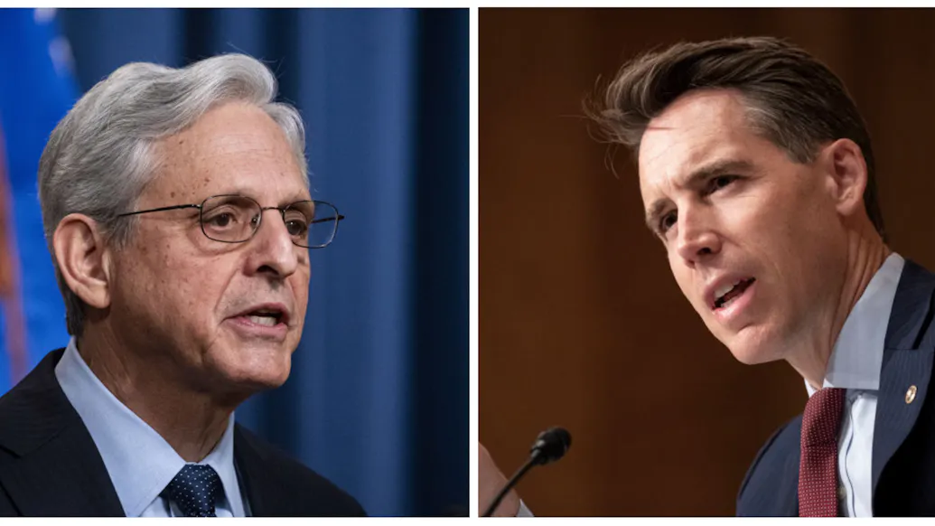 WATCH: Hawley Fiercely Grills Garland Over Arrest Of Mark Houck In Front Of His Children