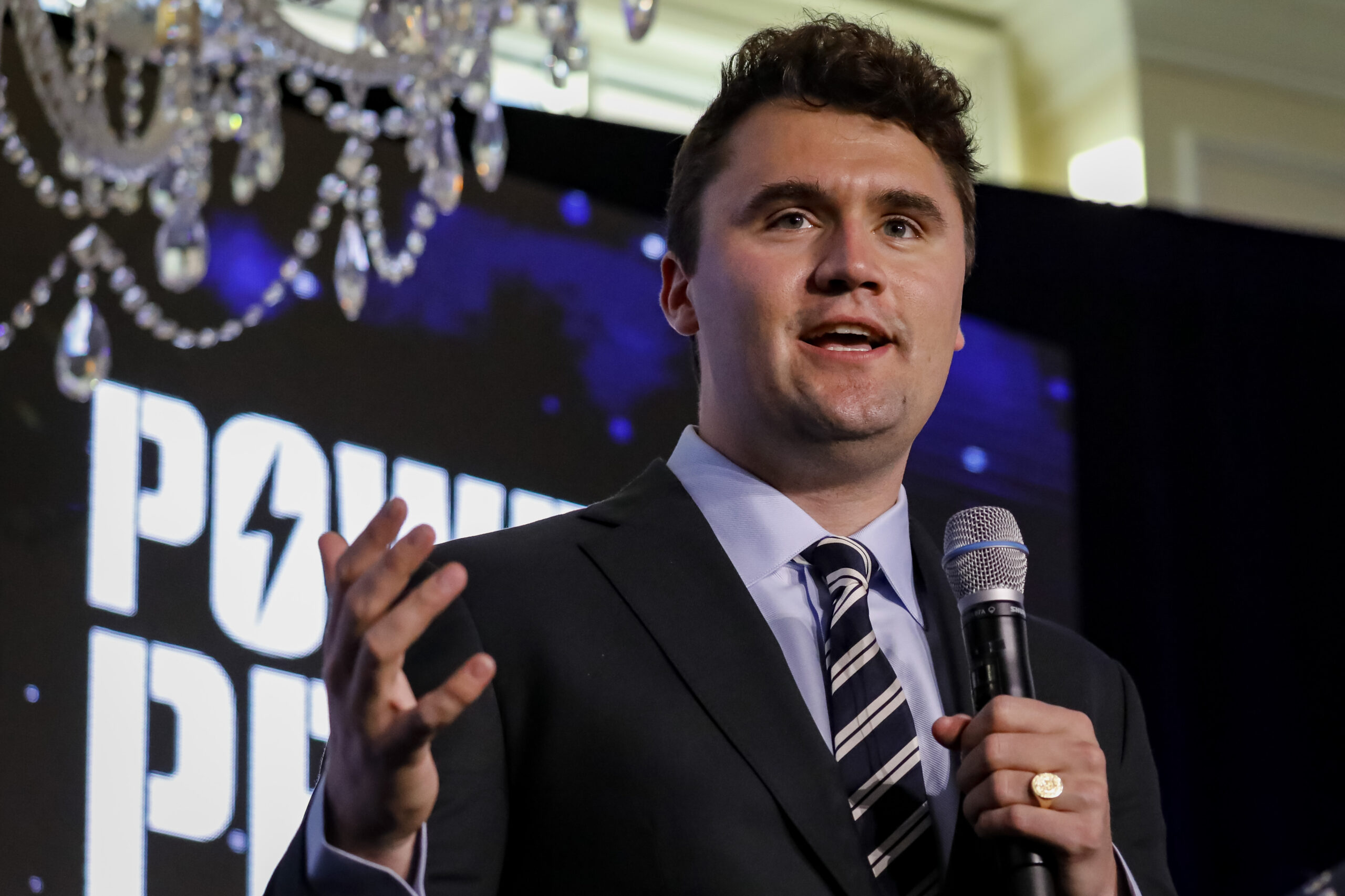 Two Arrested, One Officer Injured As Protesters Damage Property Ahead Of Charlie Kirk Event At California University