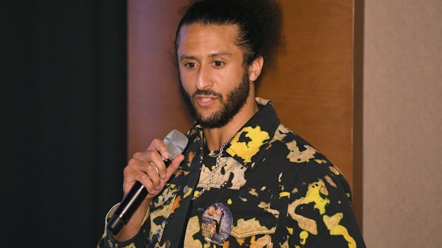 NEWS - ABC News Studios hosts a screening event of Killing County" from Executive Producer Colin Kaepernick in Burbank, California on February, 9, 2023. (Phil McCarten/ABC via Getty Images) COLIN KAEPERNICK