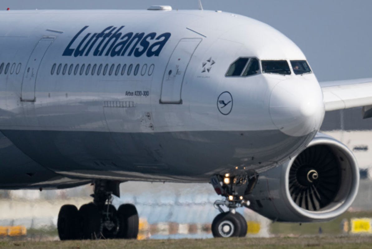 NextImg:Lufthansa Flight Struck By Lightning, 7 Passengers Taken To Hospital | The Daily Wire