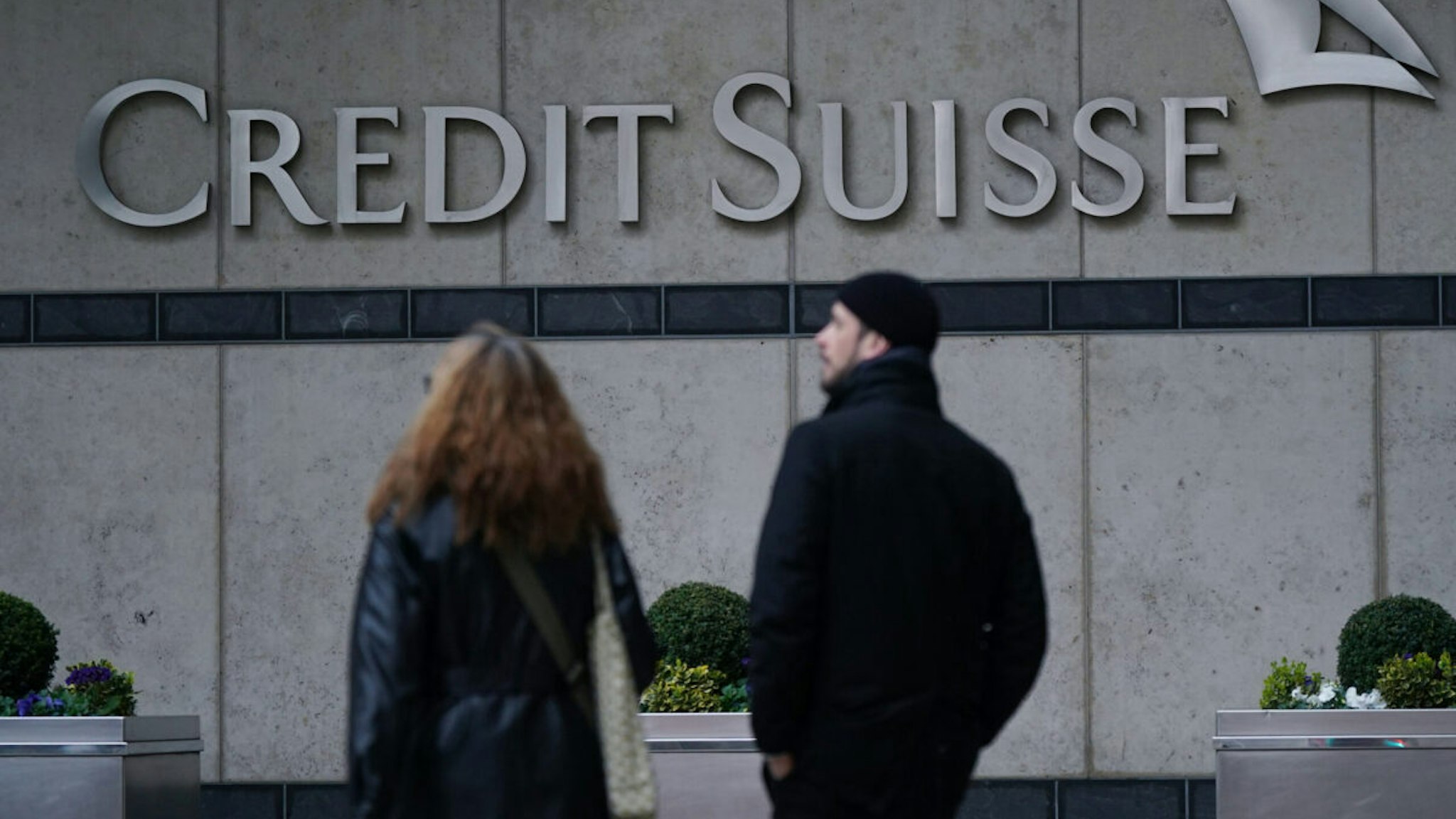 A view of the Credit Suisse UK offices in Canary Wharf, London. The Bank of England will be under close scrutiny on Thursday when it decides whether or not to push interest rates even higher, after the stability of the global banking sector has been thrown into question.Picture date: Sunday March 19, 2023.