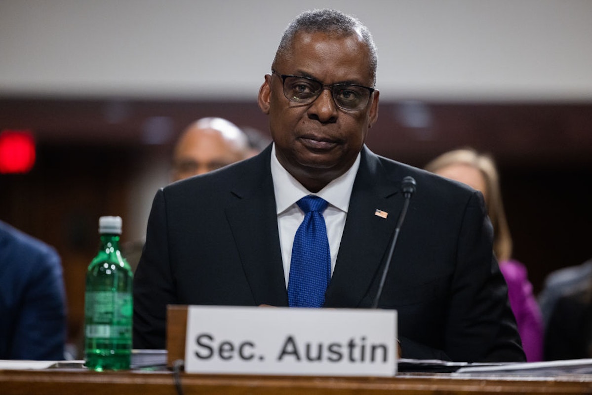 Sec Def Austin Smirks, Denies Drag Events Held At Military Bases Were ...