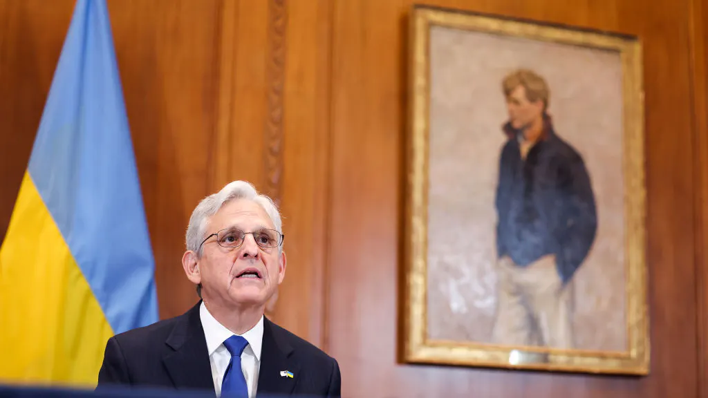 Merrick Garland Says Result Of Russia-Ukraine War Will Have ‘Direct’ Impact On American Democracy