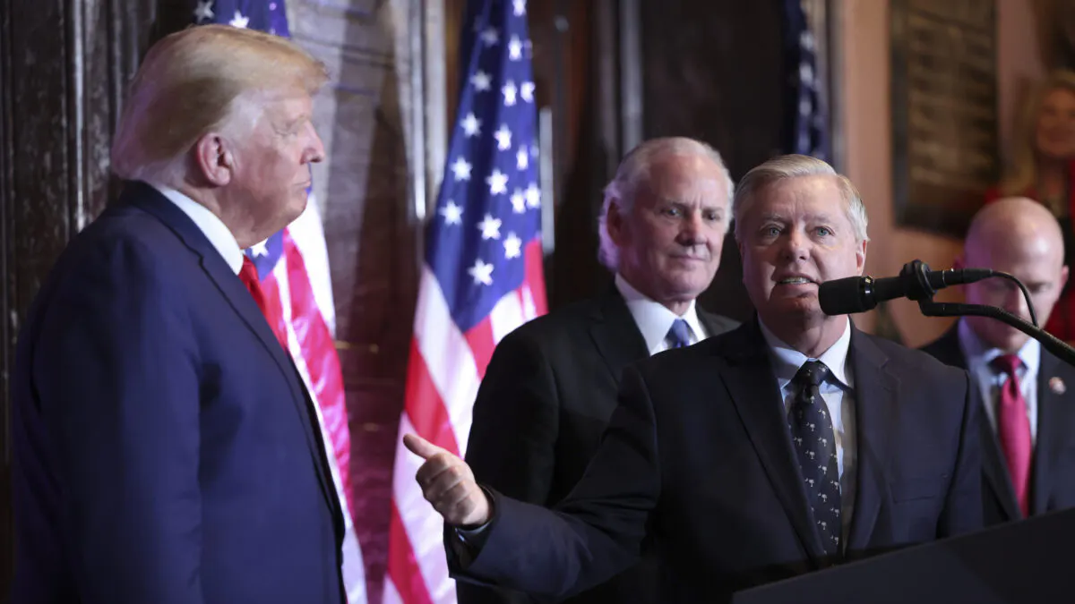 Lindsey Graham Bemoans Trump’s Attacks On DeSantis