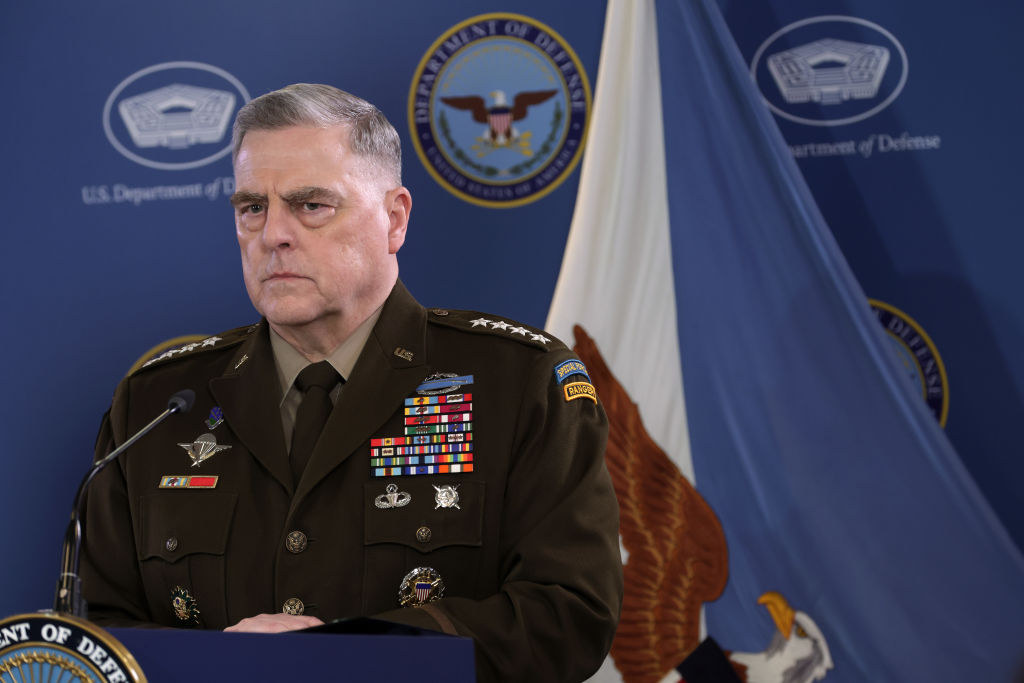 Gen. Milley Refuses To Classify Russia Shooting Down U.S. Drone As An 'Act Of War'
