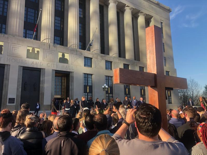 Nashville Mourns Covenant School Shooting Victims At Citywide Vigil