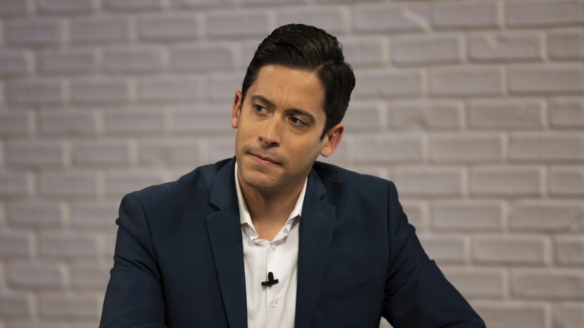 Michael Knowles appears as a guest during a taping of "Candace" hosted by Candace Owens on October 8, 2021 in Nashville, Tennessee