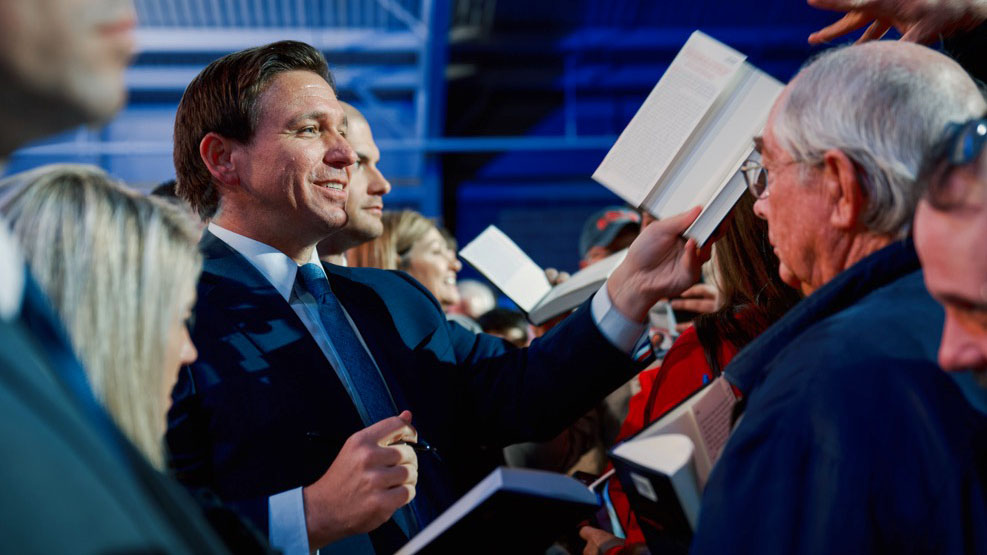 DeSantis’ Memoir Sold More Copies In Its First Week Than Books From Trump, Obama, and Clinton
