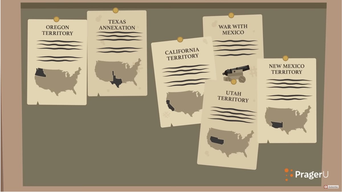 WATCH James K. Polk, Manifest Destiny