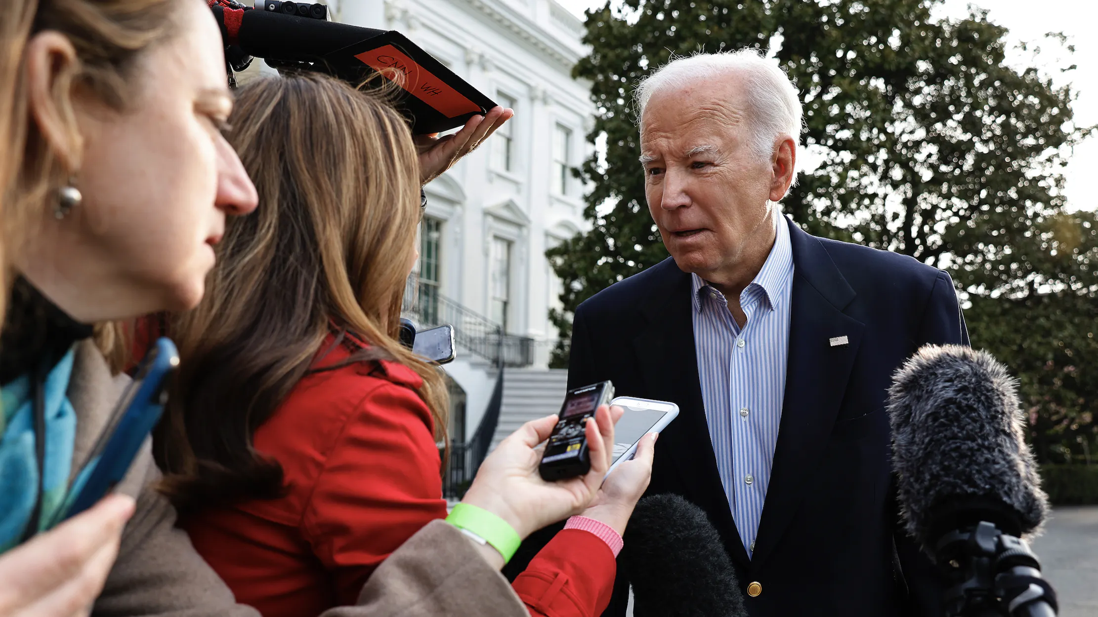 Biden Repeatedly Dodges Questions On Trump Indictment