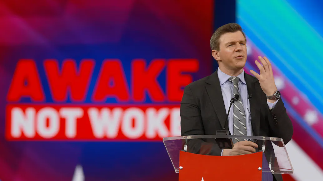 ‘I’m Not Stopping’: James O’Keefe Surfaces At CPAC With Alleged Pfizer Whistleblower