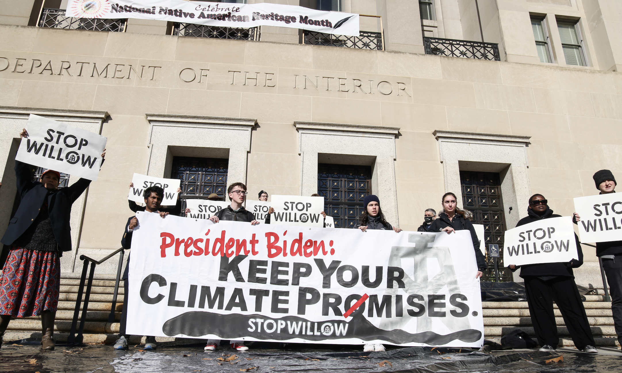 Bitter Climate Activists Blast Biden For Approving Alaska Oil Project