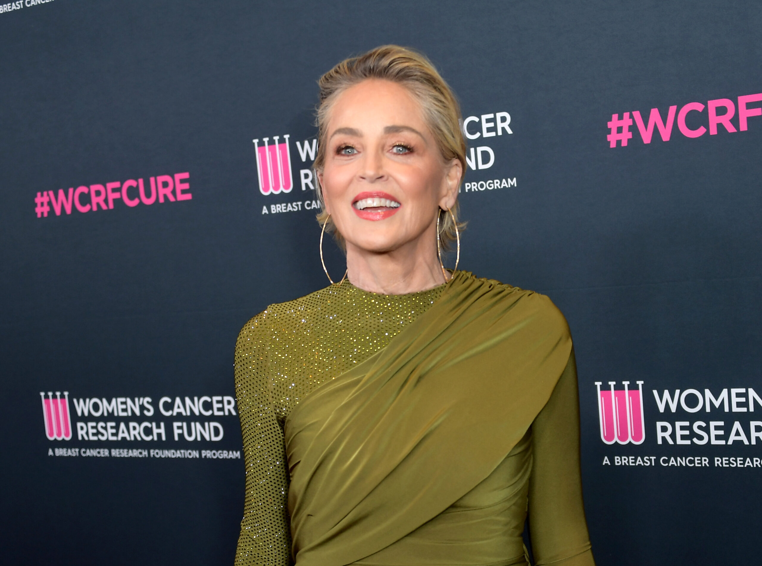 Sharon Stone Delivers Emotional Speech, Says ‘I Lost Half My Money To This Banking Thing’