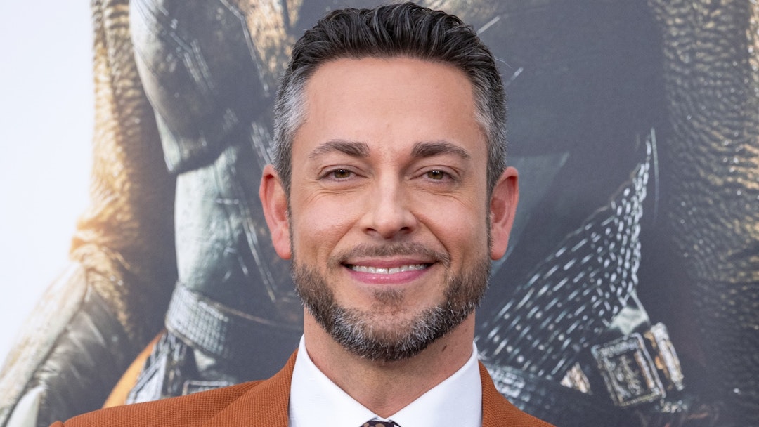 Zachary Levi attends the Los Angeles Premiere of Warner Bros.' "Shazam! Fury Of The Gods" at the Regency Village Theatre on March 14, 2023 in Los Angeles, California.