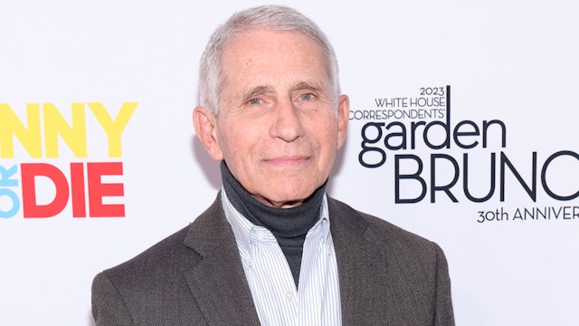 WASHINGTON, DC - APRIL 29: Dr. Anthony Fauci attends the 30th Anniversary White House Correspondents' Garden Brunch on April 29, 2023 in Washington, DC.