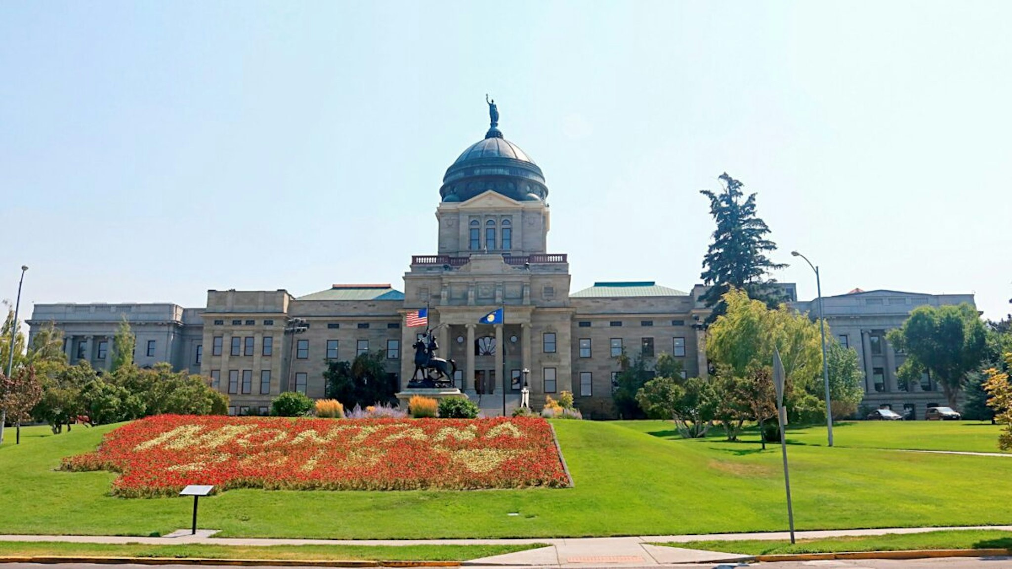 Montana State Capitol building Helena Montana .