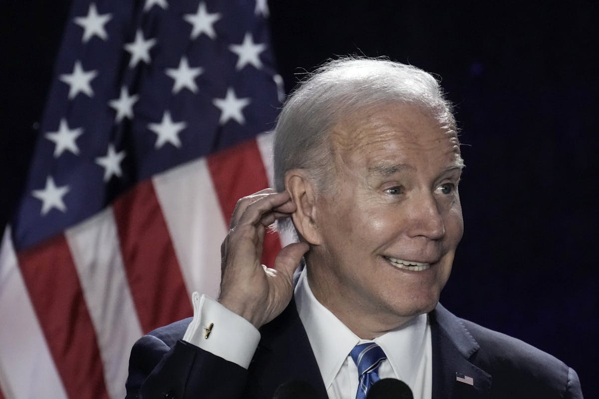 NextImg:Dems Push Biden To Consider 14th Amendment In Debt Ceiling Fight 