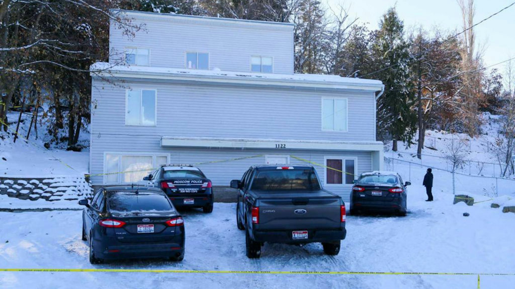 Moscow police found the bodies of four University of Idaho students at an off-campus rental home Nov. 13, 2022, at 1122 King Road in Moscow.