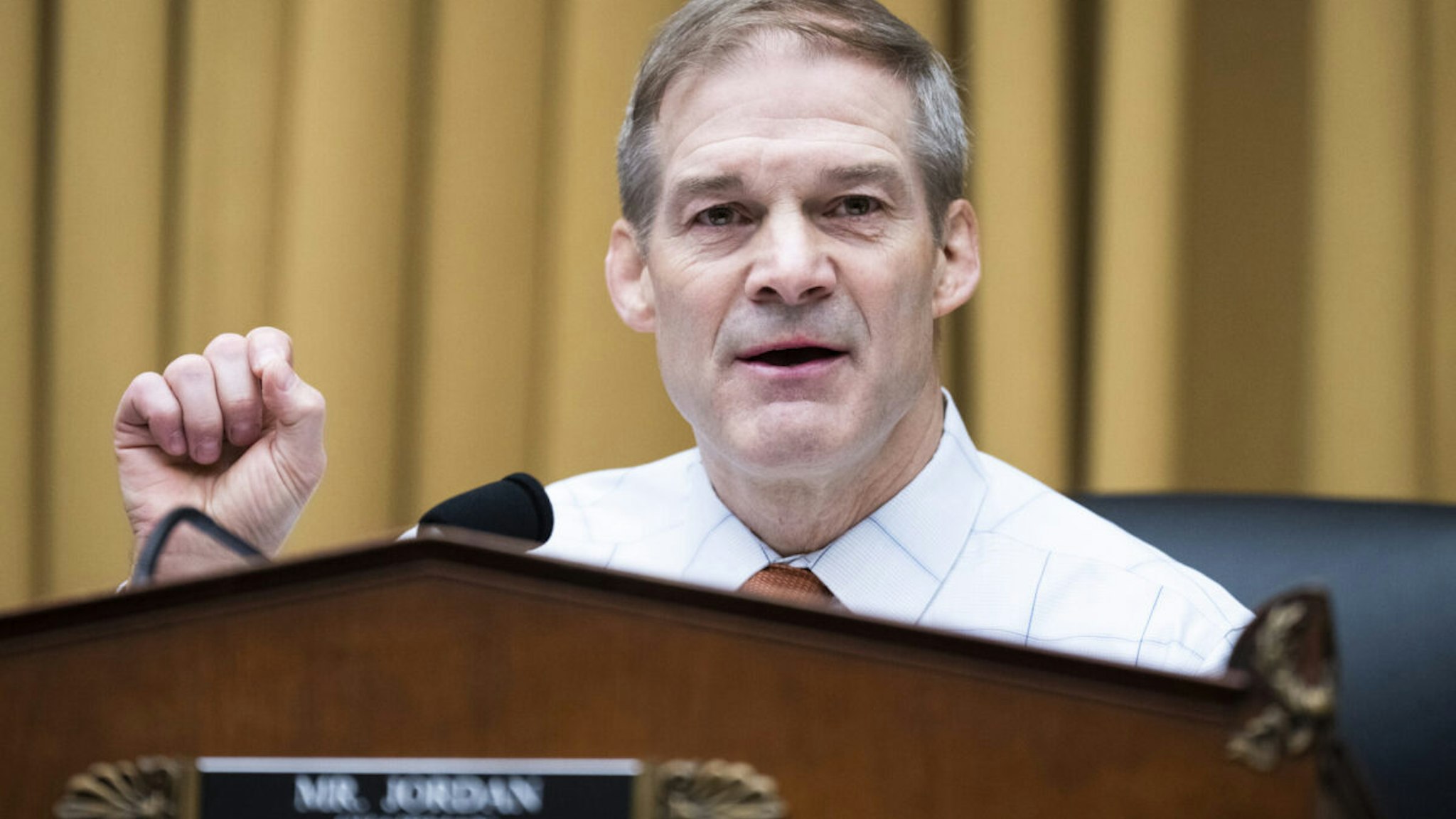 Chairman Rep. Jim Jordan, R-Ohio, speaks during the House Judiciary Select Subcommittee on the Weaponization of the Federal Government hearing