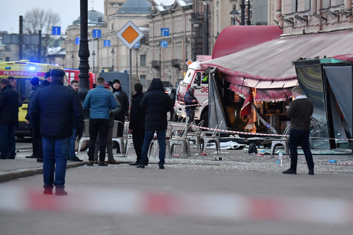 Pro-Russian Military Blogger Killed In St. Petersburg Blast