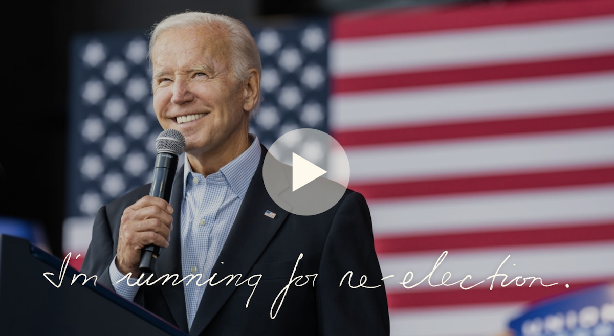 Biden Makes Reelection Bid Official At Age 80