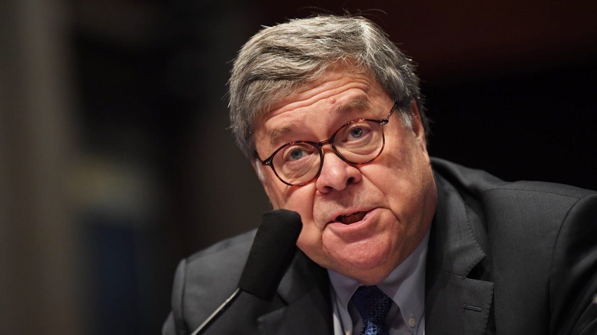 Bill Barr: It’s ‘Even More Critical’ For DOJ To Release Biden Bribery Doc After Hunter Plea Deal