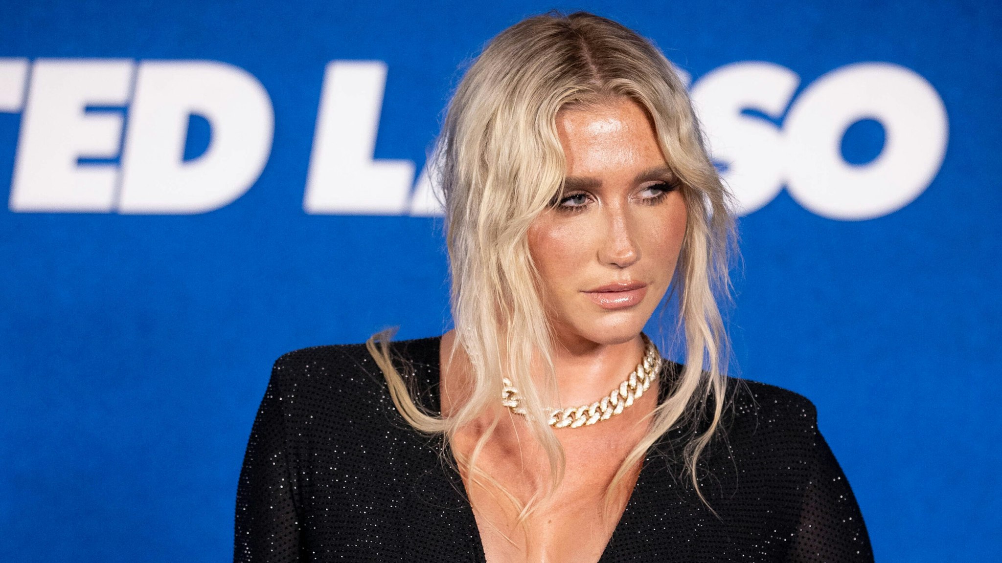 Kesha attends Apple's "Ted Lasso" season two premiere at Pacific Design Center on July 15, 2021 in West Hollywood, California.