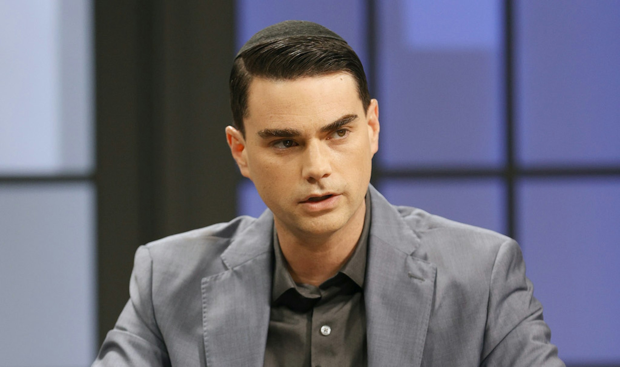 NASHVILLE, TENNESSEE - APRIL 28: Ben Shapiro is seen on the set of "Candace" on April 28, 2021 in Nashville, Tennessee. (Photo by Jason Kempin/Getty Images)