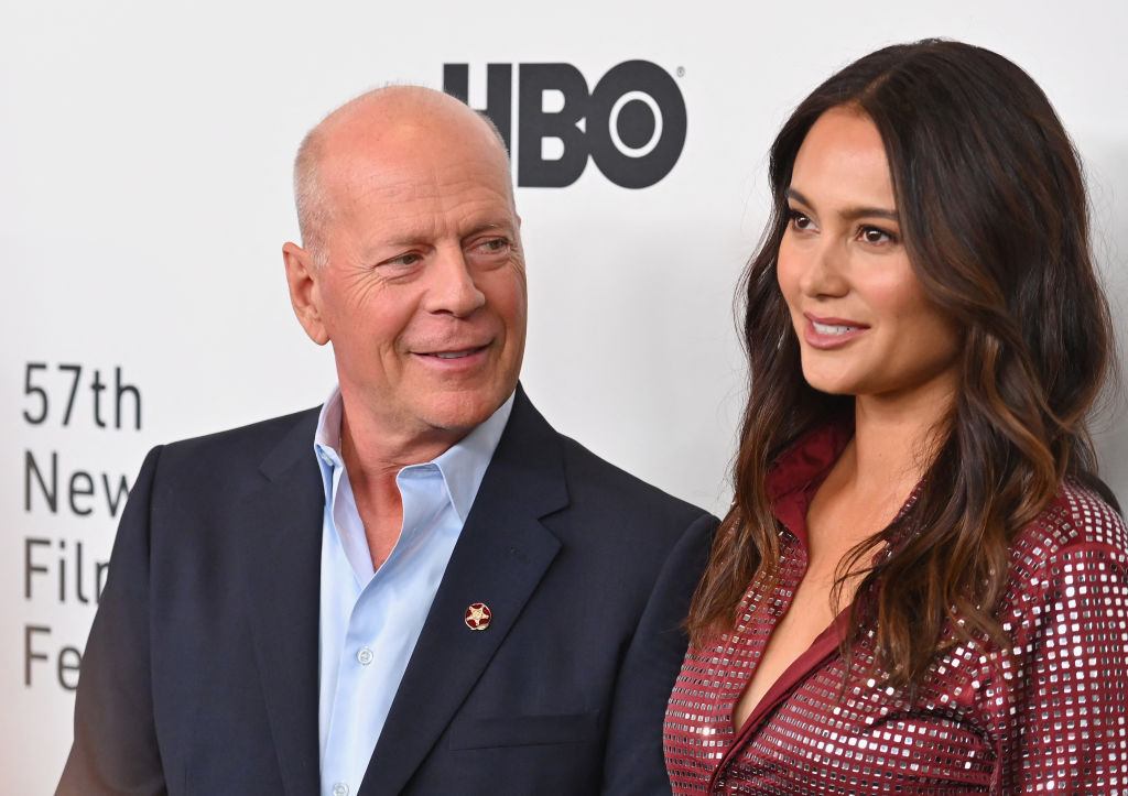 Bruce Willis’ wife learns from their 9-year-old about his disease.
