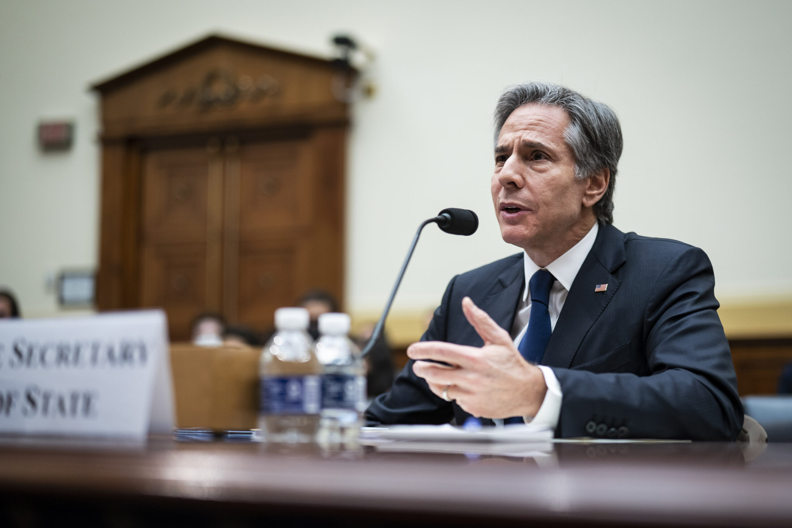GOP may charge Blinken with contempt over Afghanistan memo.