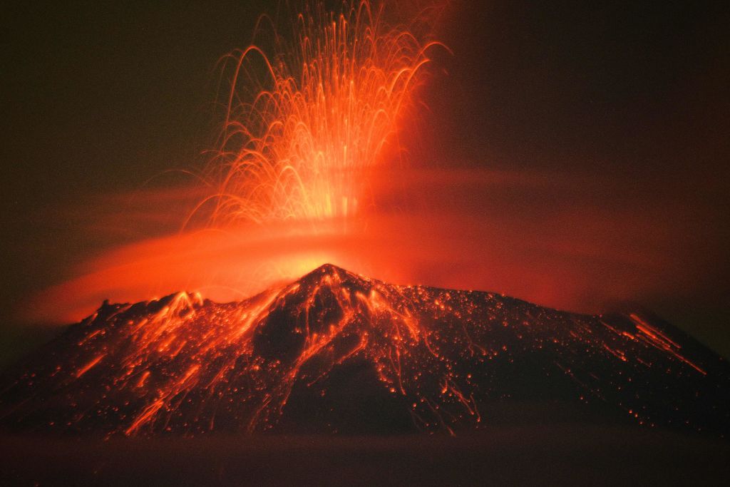 Deadly volcano on brink of eruption.